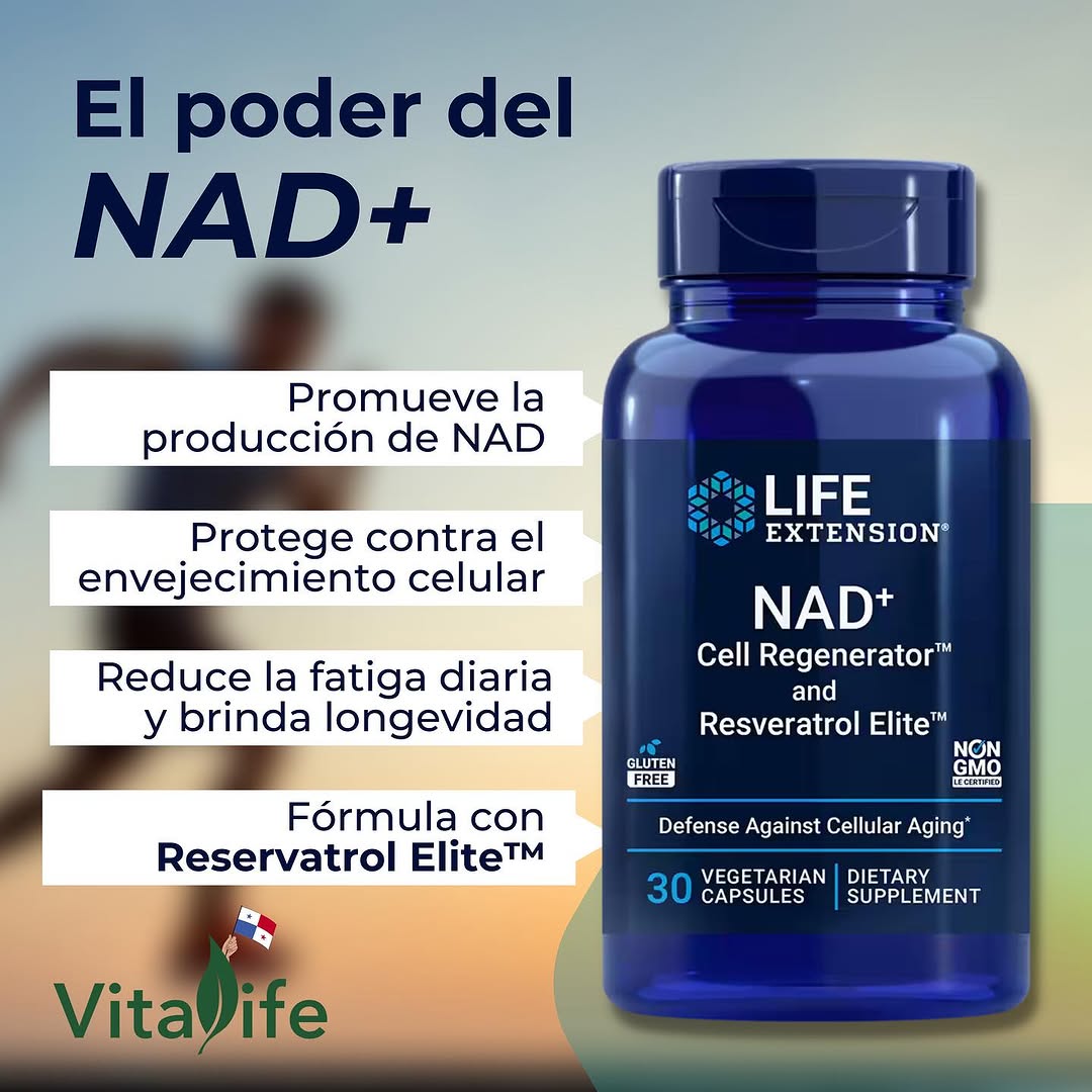 NAD+ Cell Regenerator con Resveratrol Elite™