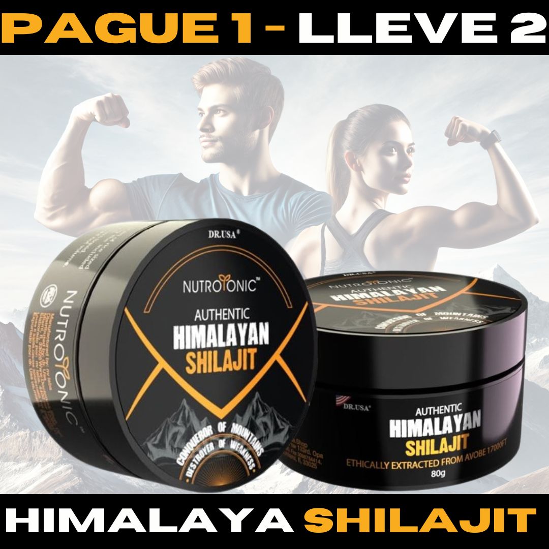 Shilajit Original del Himalaya
