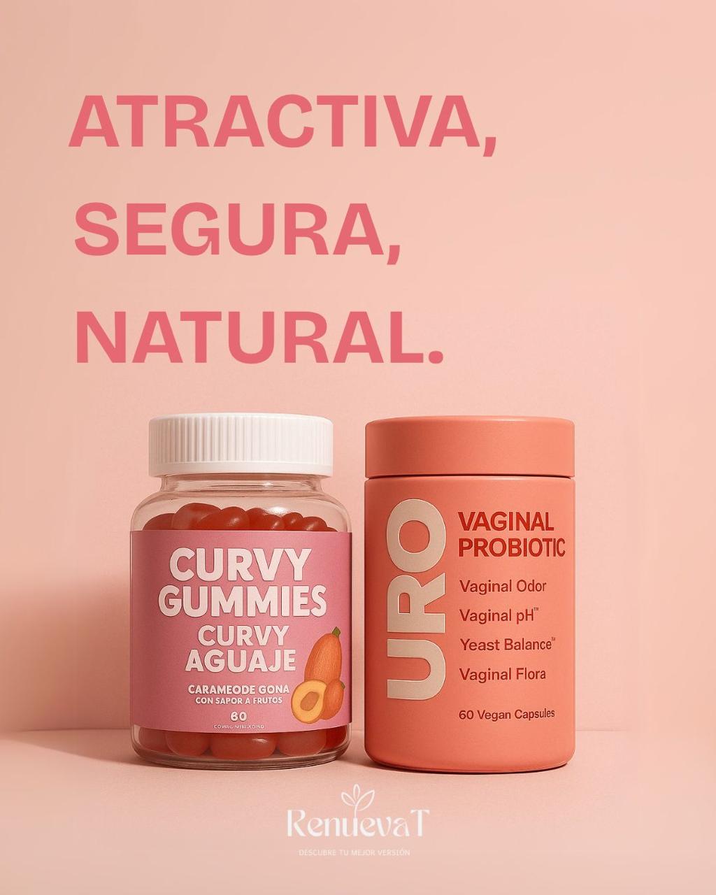 Curvy Gummies + Uro Vaginal Probiotic