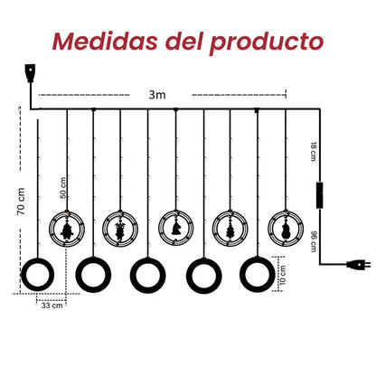 Aros Luminosos de Navidad