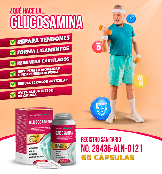 Glucosamina 60 Cápsulas