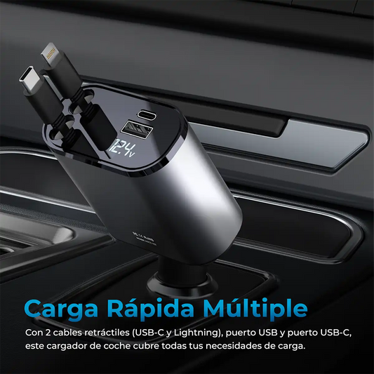 Cargador AutoSky 4 En 1