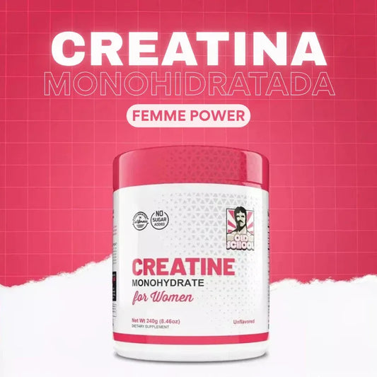 Creatina Monohidratada - Poder Femenino
